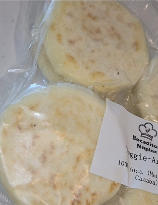 Cassava arepas